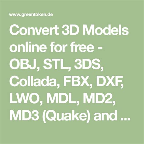 Convert COLLADA to STL for free .